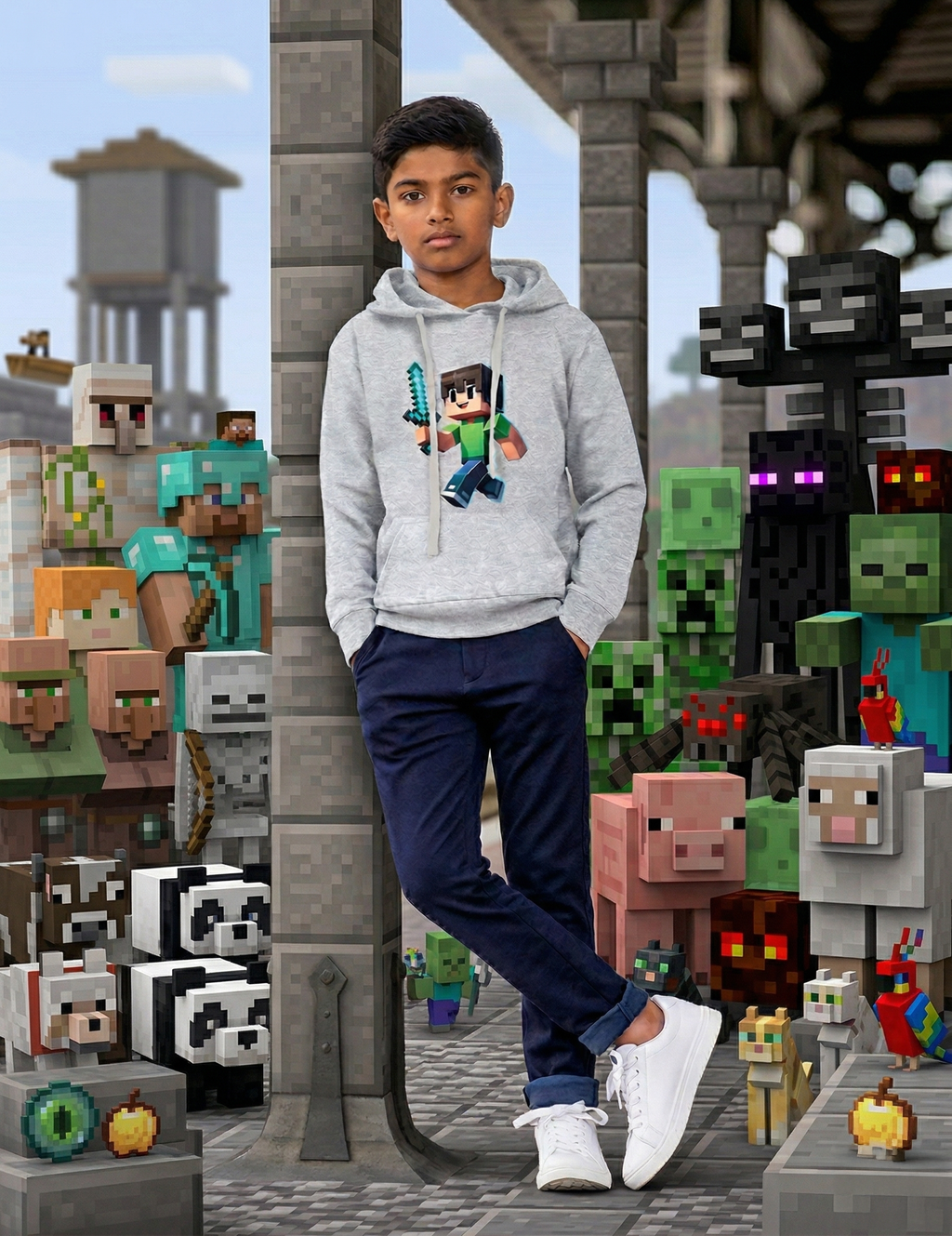 Minecraft Kids Hoodie ECLX-25-118